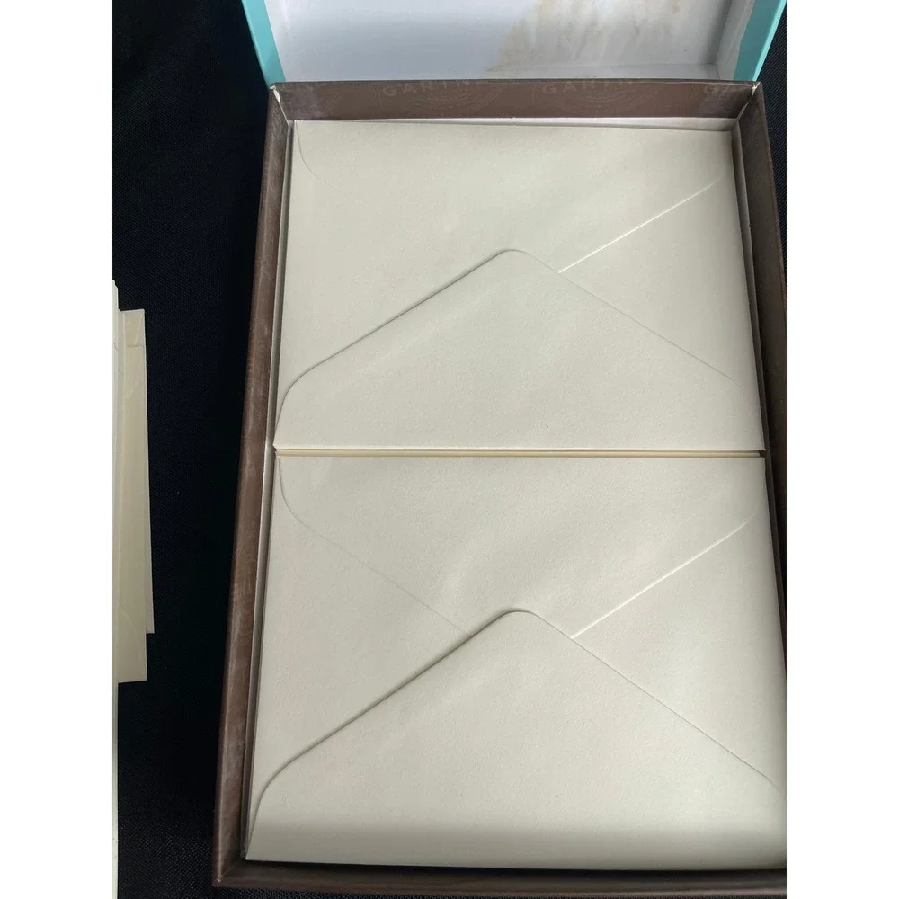 Gartner Studios Pearl Ivory Thank You Cards 50 Count Embossed Envelopes 61505